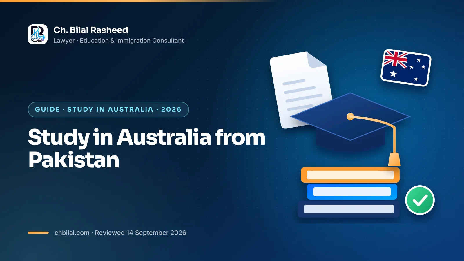 Studying in Australia on a Student visa explained for Pakistani students in 2026